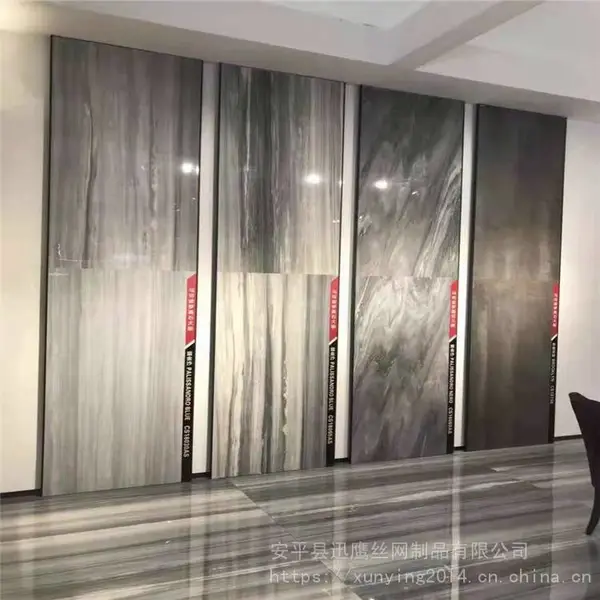 襄阳市锁墙包边瓷砖展架 陶瓷地砖展示挂板 750*1500大砖货架
