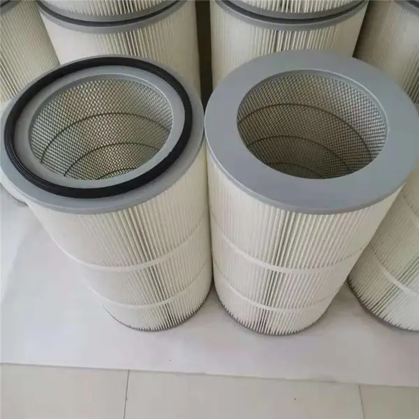 除锈打磨抛丸机除尘器滤筒 聚酯纤维325*660mm粉尘过滤器规格
