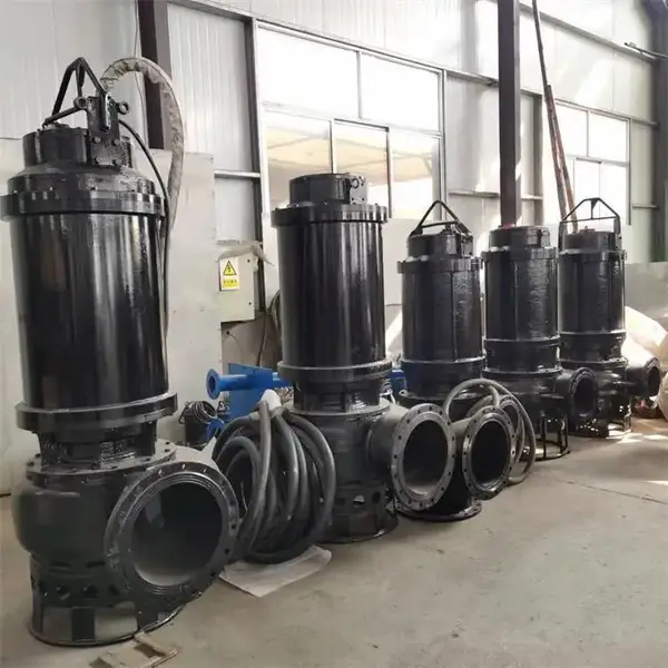 高浓度潜水耐磨泥浆泵 压滤机入料专用泵 高铬合金泥沙输送泵
