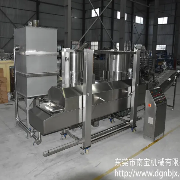 大型油炸机,简单操作自动化油炸机,设计制造设备