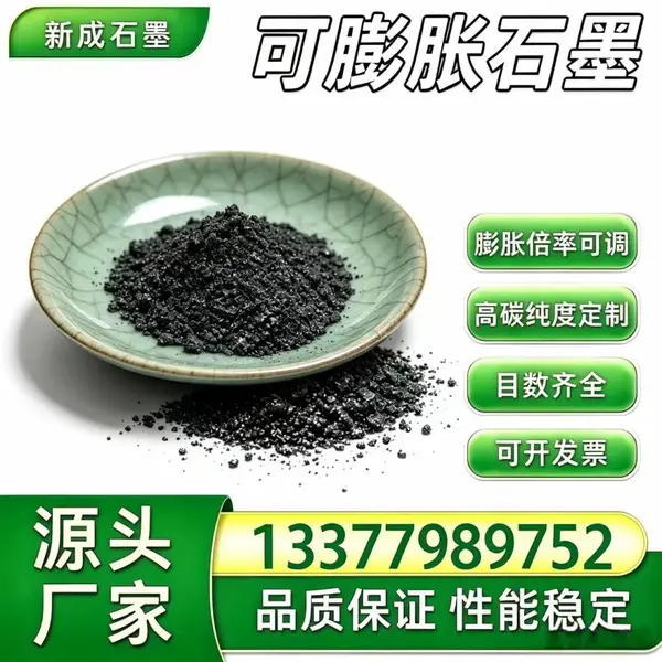 源头厂家化工防腐密封可膨胀石墨 耐酸碱膨化石墨粉体支持特殊定制