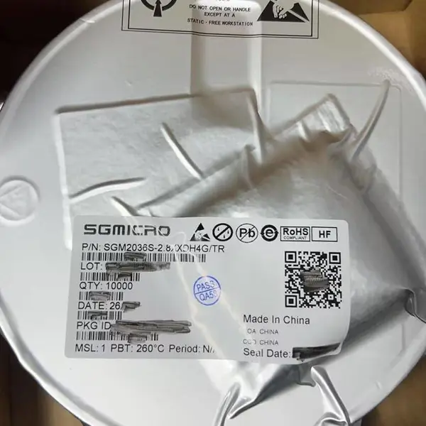 圣邦微 SGM2019-3.3YN5G/TR 输出电压3.3V 低压差射频线性稳压器