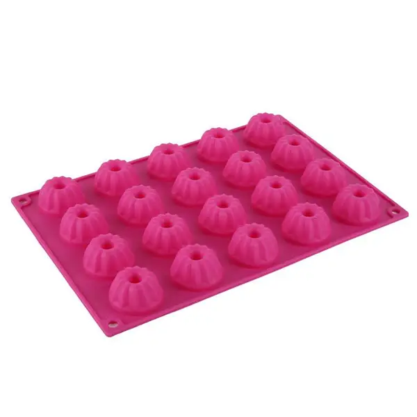 DIY硅胶巧克力模;不同花形蛋糕模具;硅胶开模定制