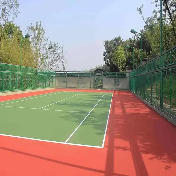 饶平县硅PU篮球场施工 潮州丙烯酸篮球场施工 硅PU丙烯酸材质运动场地翻新改造造