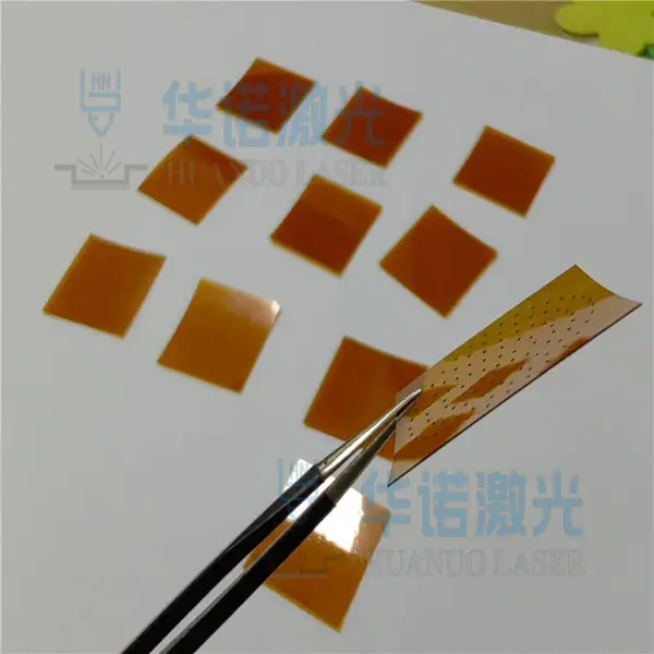 �����ǰ���Ĥ����ģ�о�Ե���������и�����Ƭ΢С�׼ӹ�