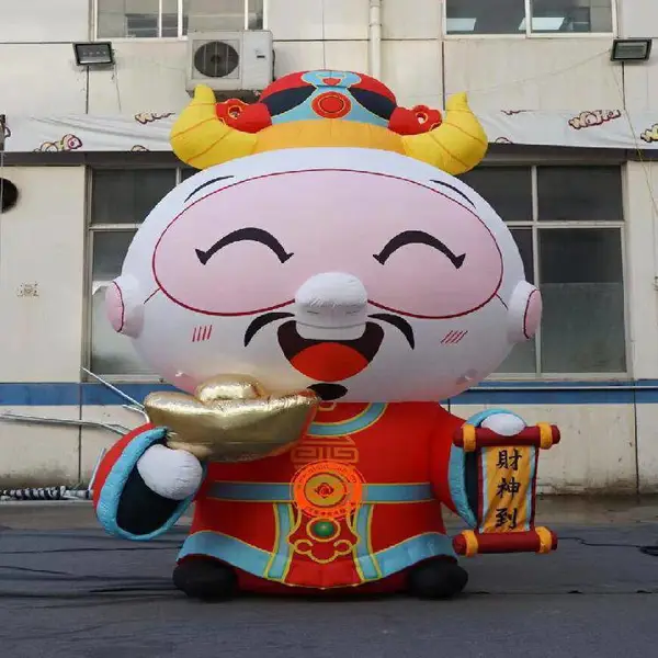 销售供应好奇星景区文旅项目圣诞节充气气模