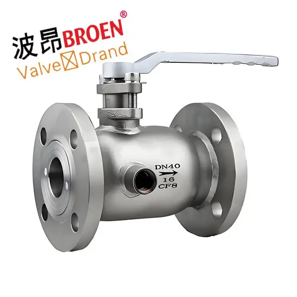 波昂阀门 保温球阀 BQ41/71F 对夹式法兰 二通三通夹套 进口保温球阀