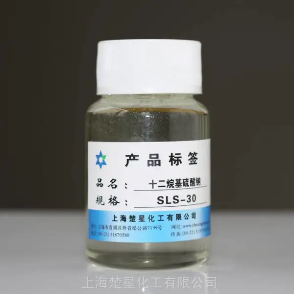 其他十二烷基硫酸钠K12(液)/SLS它具有优异的去污、乳化、发泡能力。泡沫 丰富,稳定持久,***