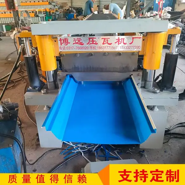 475型角驰压瓦机 彩钢暗扣角驰机设备 高空角驰机