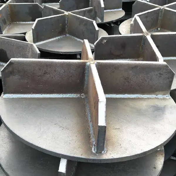辰益 平底十字型闭口钢桩尖 建筑桩基桩靴现货可定制