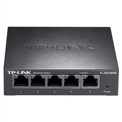 TP-LINK TL-SG1005D 5口全千兆以太网交换机 高速网络传输