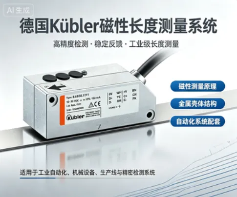 德国 Kübler LIMES LA50型磁性长度测量系统,绝对值非接触