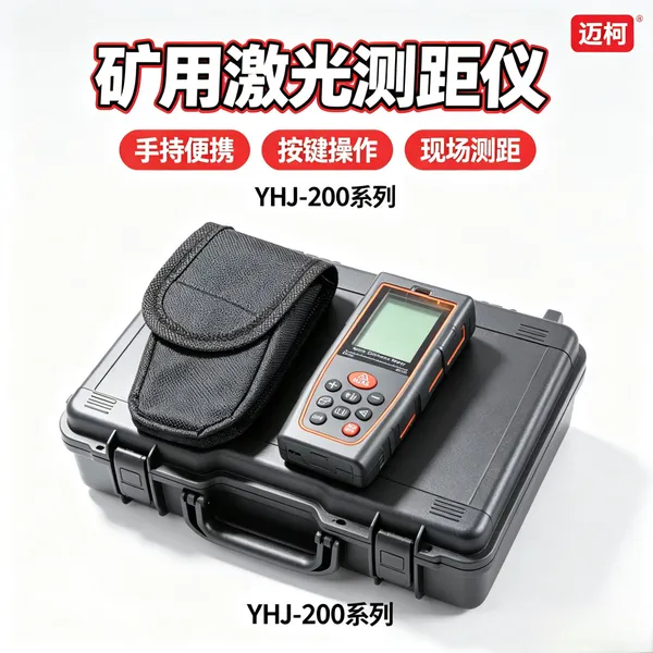 迈柯YHJ-200J矿用激光测距仪 带煤安证井下合规使用