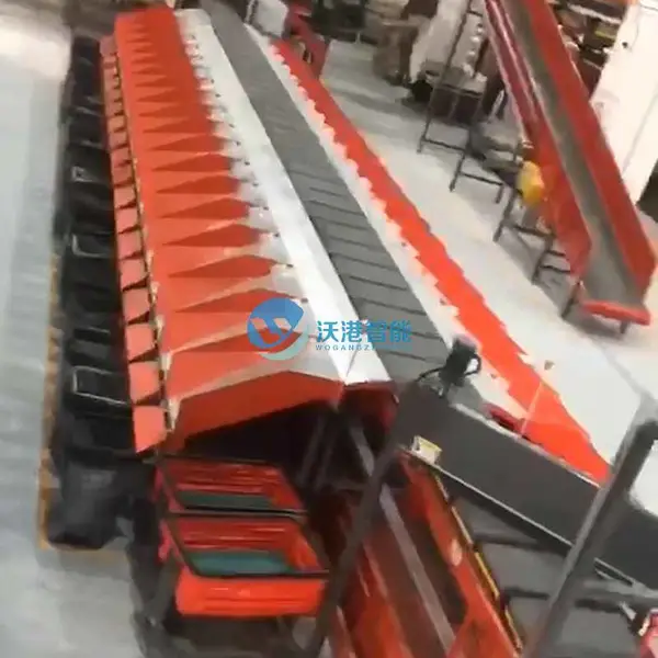 快递分拣设备厂家 物流自动分拣线 直线分拣设备