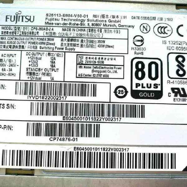 S26113-E550-V70-01 HP-S1K02A001 R670 ��ʿͨҽ�ƹ��ػ���Դ