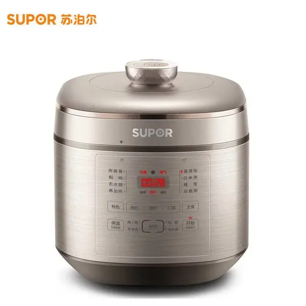 苏泊尔电压力锅 SY-50FC08 5L家用电高压锅 智能预约 易清洗