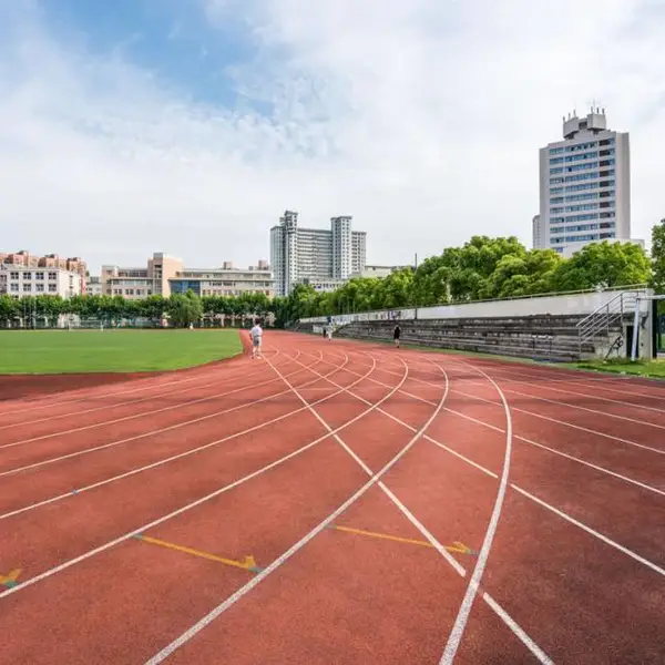 揭阳复合型跑道-透气型-预制型跑道-各类运动场地施工材料销售