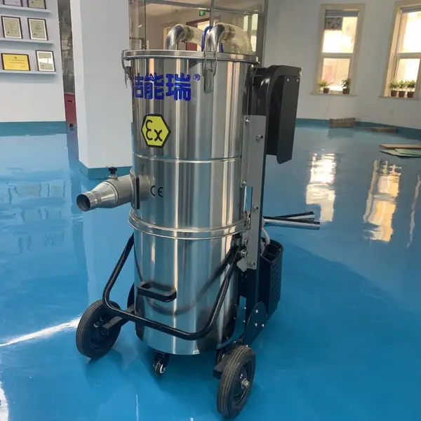 防爆工业吸尘器 大功率气动 油漆硒鼓粉尘 洁能瑞EX60-2