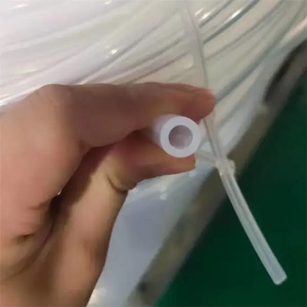 裁切工业级硅胶管电线护线软管大口胶管LED灯带管多色套管