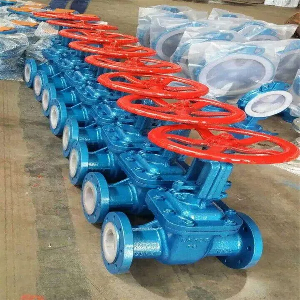 韶关市衬氟蝶式衬氟闸阀Z41F-25C DN100 直销衬氟阀门 耐腐蚀耐酸碱阀