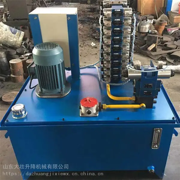 ������Һѹվ����ϵͳ 7.5KW���΢��˫���Ƶ�ŷ���վ