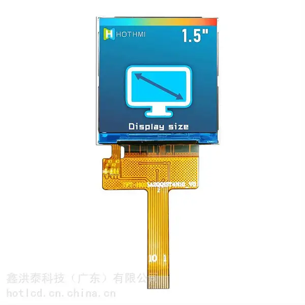 1.54寸240*240分辨率/全视角/SPI接口/1.5寸方屏/户外仪器仪表