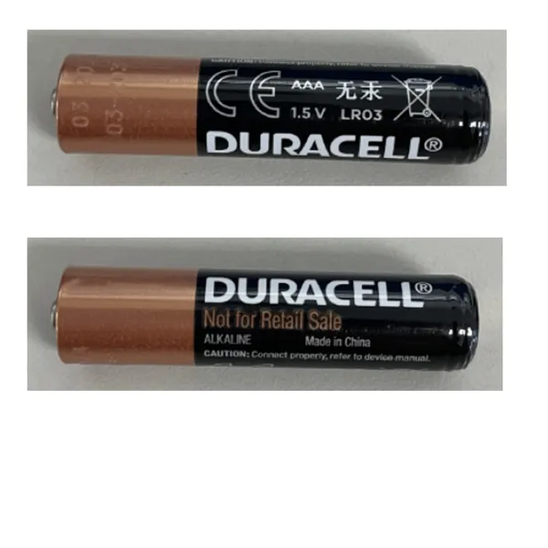 金霸王电池 碱性干电池 AAA 7号 Duracell 英文版 工业装