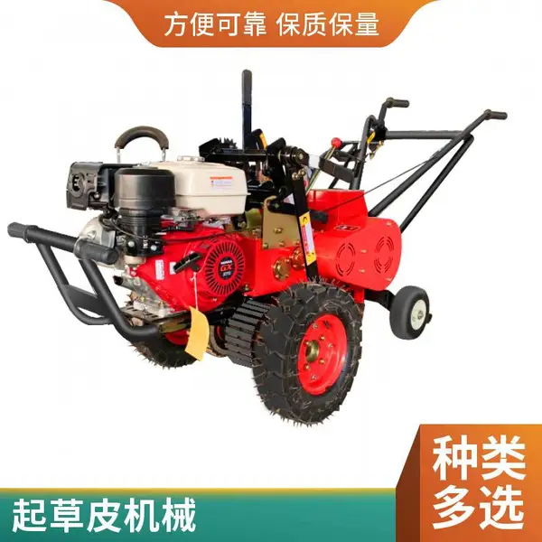 鼎诚 免划线起草皮机 高尔夫球场果岭草坪卷移植机 园林绿化铲草机