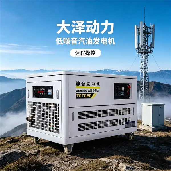 50kw汽油发电机停电自启动定制电压户外施工