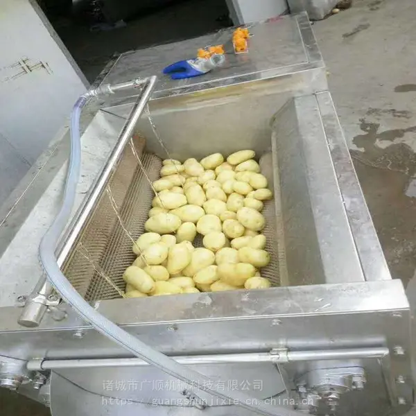 毛辊清洗机 土豆去皮机 多功能毛刷清洗机 萝卜海蛎子去泥清洗机