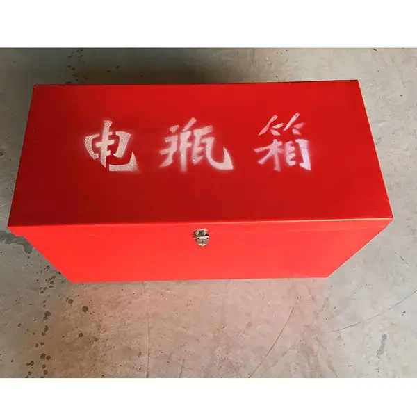 单/双蓄电池箱 加厚玻璃钢电瓶箱 船用皮龙箱救生衣箱