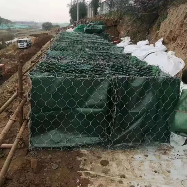 呈吉丝网 厂家直销 石笼网厂家热销格宾网石笼 堤坝防护铅丝笼 镀高尔凡格宾网