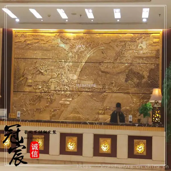 10mm铝板雕刻青古铜 铝板雕刻镂空屏风 佛山铝雕厂直接生产销售