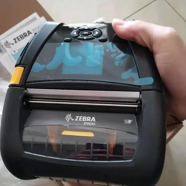 Zebra斑马ZQ630 RFID移动式标签打印机 便携式WIFI热敏纸条码机