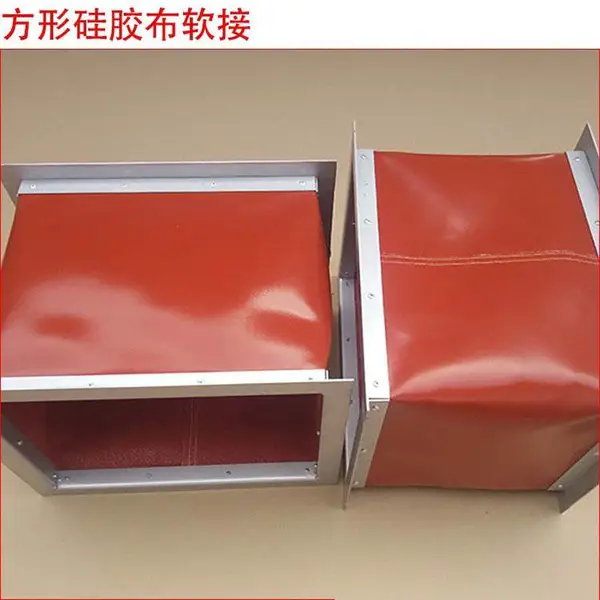 西藏昌都市 硅胶软连接 硅胶帆布铝箔三帆布大小头软连接