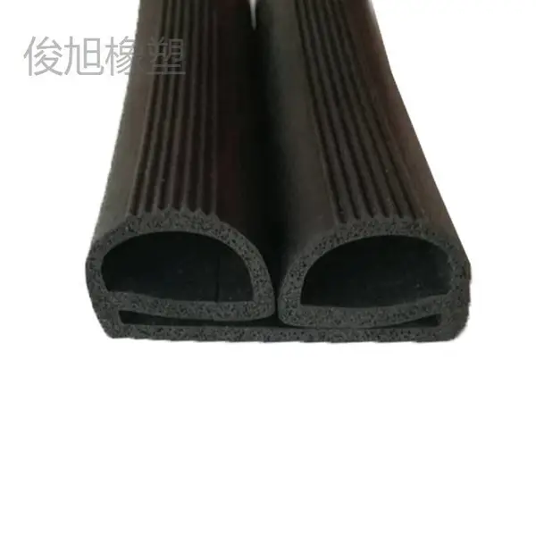 电动卷闸门密封条车库门缝隙防尘条底部卷帘门底压条