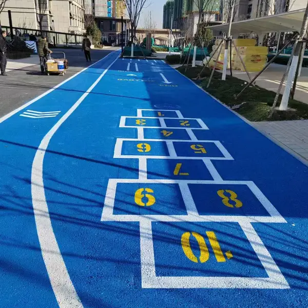 供应彩色透水混凝土路面材料 彩色沥青混凝土地坪施工队