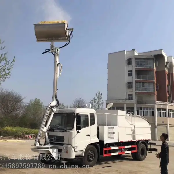 东风多利卡12吨城市护栏清洗车光伏太阳能板清洗车厂家