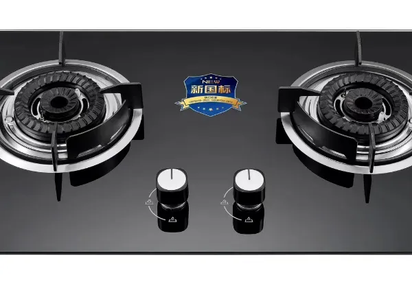 焰博士 1023 款燃气灶 全黑玻璃 品牌阀体脉冲 热电偶 4.8KW 能效产品