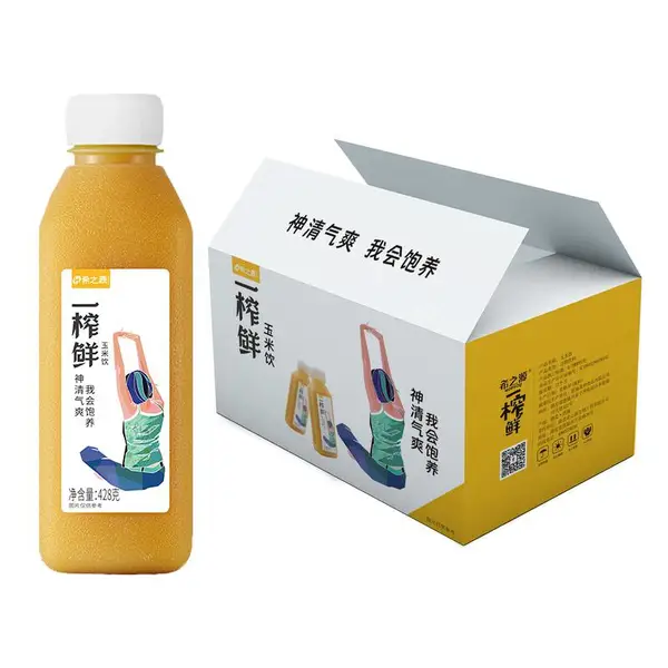 希之源一榨鲜玉米汁果汁饮料早餐蔬菜汁428g*15瓶/箱