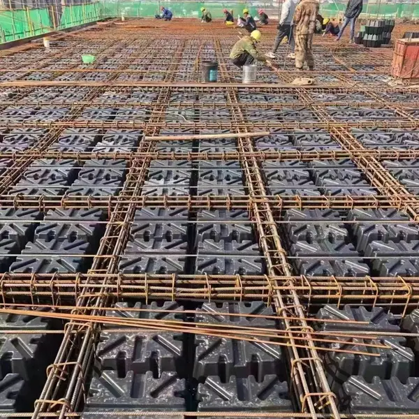 现浇混凝土空心楼盖薄壁空心箱体 塑料芯模施工方便