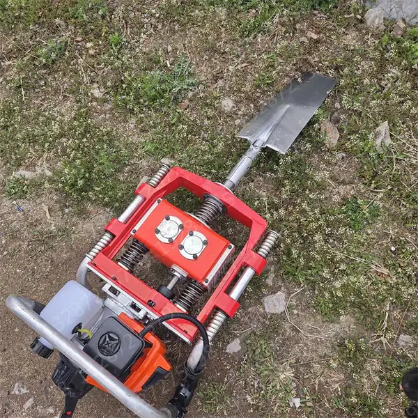 小型铲式挖树机 便携式汽油二冲程起树机带土球起苗机