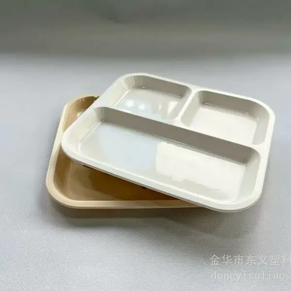 分格餐盘水果盘宝宝餐盘食品级餐盘塑料风格餐盘