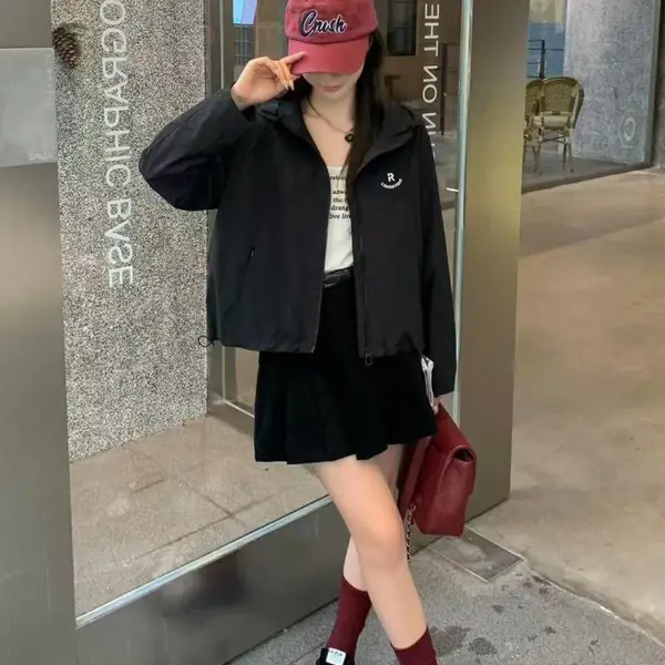 库存女装供应链景杰风衣外套简约时尚外套 折扣女装撤柜尾货厂家