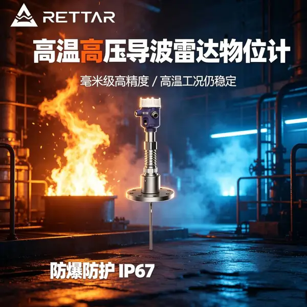锐达仪表CGR8600高温高压导波雷达物位计厂家 高温高压环境下液位测量