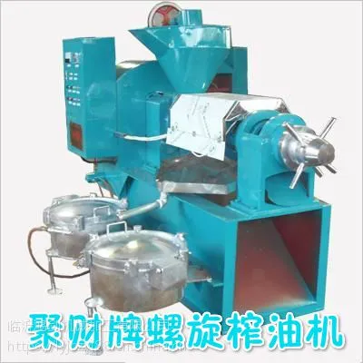 重庆批发新型花生榨油机;冷热两用螺旋一体机榨油设备多钱