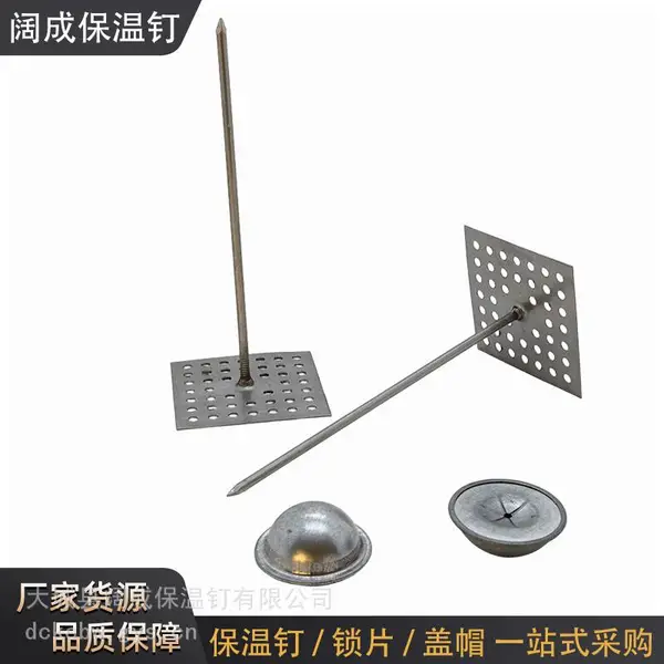 3×120mm不锈钢穿孔底座粘钉 支持尺寸及材质定制