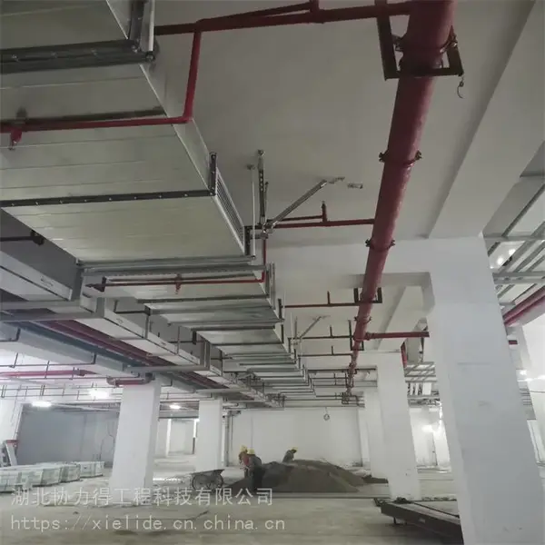 湖北荆州排烟风管抗震支架厂 湖北协力得可深化设计安装