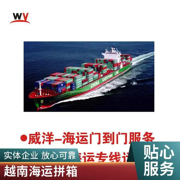 广州到越南胡志明海防海运整柜散货拼箱货运代理运输威洋国际物流