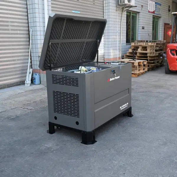 低噪音 10KW 三相 380V 天然气发电机组 俄罗斯外贸备用电源